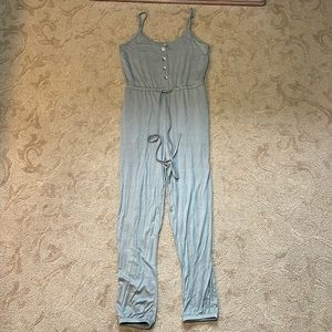 NWT Jardin by Macris Green Jump Suit Size S/M